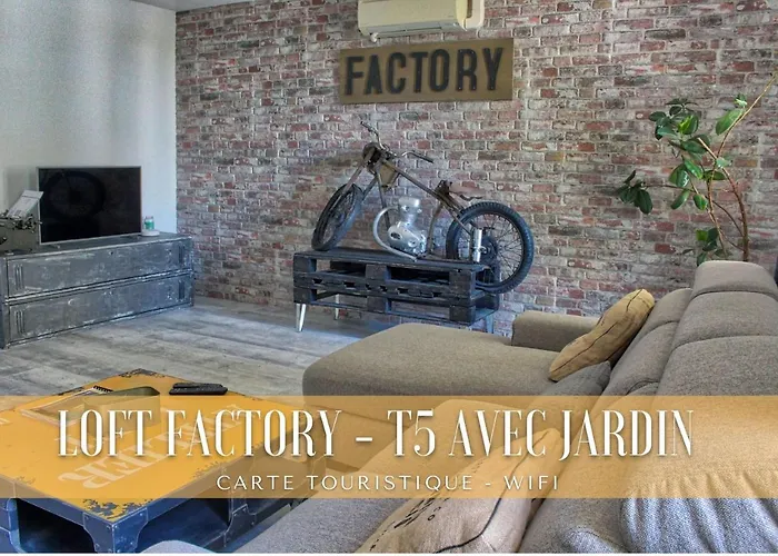 The Loft Factory 4 Chambres Vue Garonne + Jardin